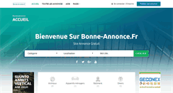 Desktop Screenshot of bonne-annonce.fr